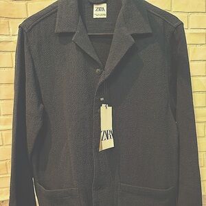 NEW with Tags! Mens Zara Jacket SM Navy